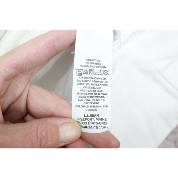 L.L.Bean Cotton Spandex Pullover Lightweight Hooded Jacket S Pet - Picture 8 of 9